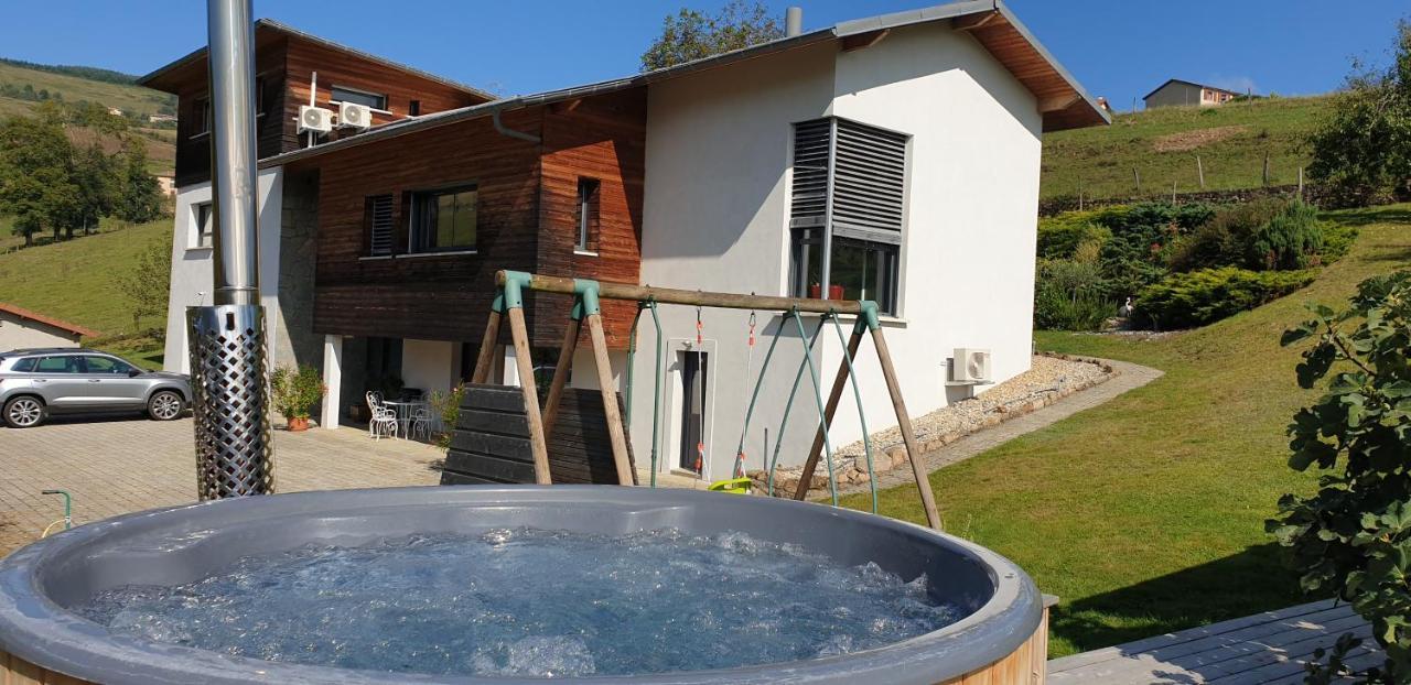 Domaine De La Rue De La Tour Bed & Breakfast Valsonne Luaran gambar